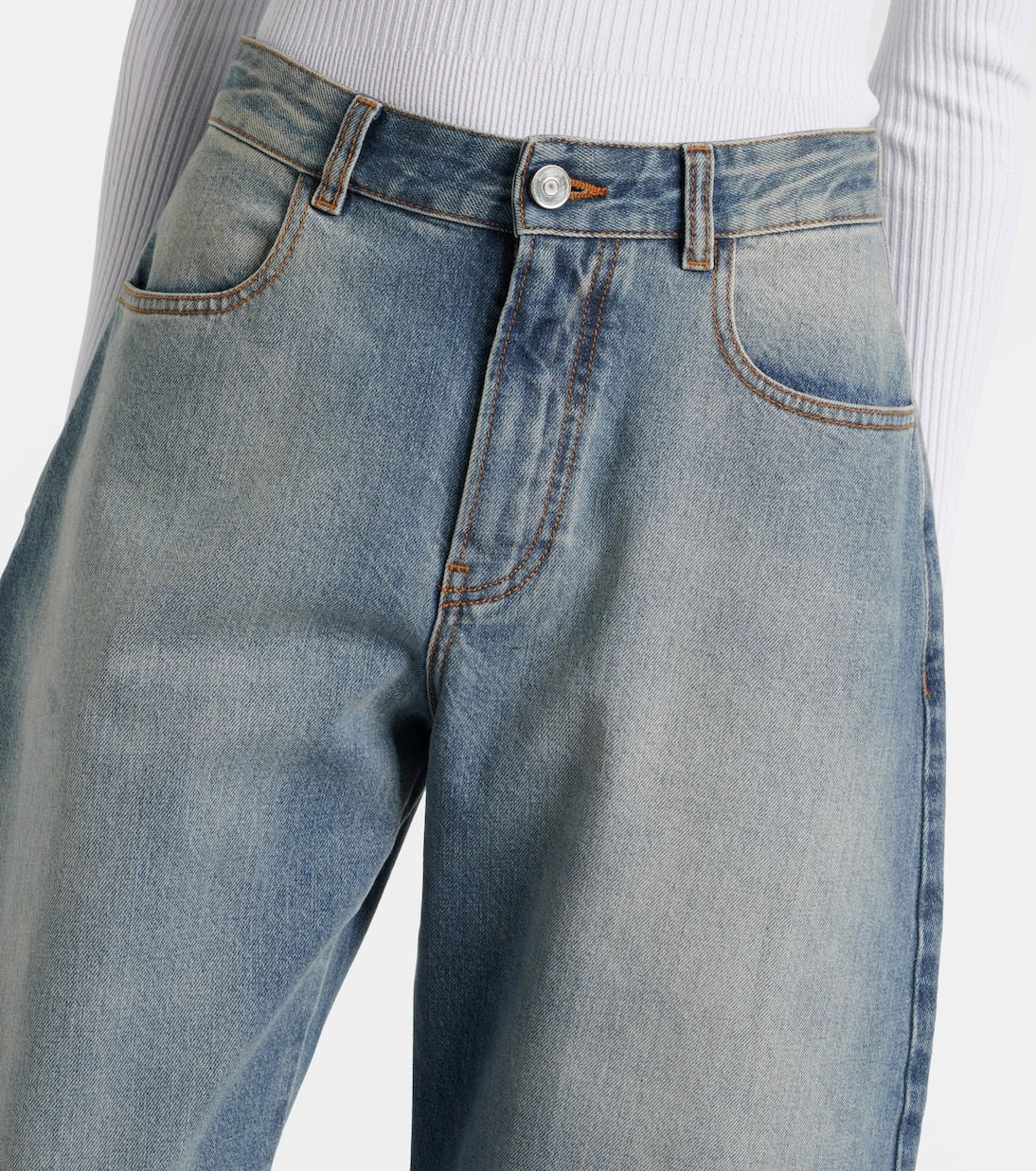 Alaïa - Barrel-leg jeans