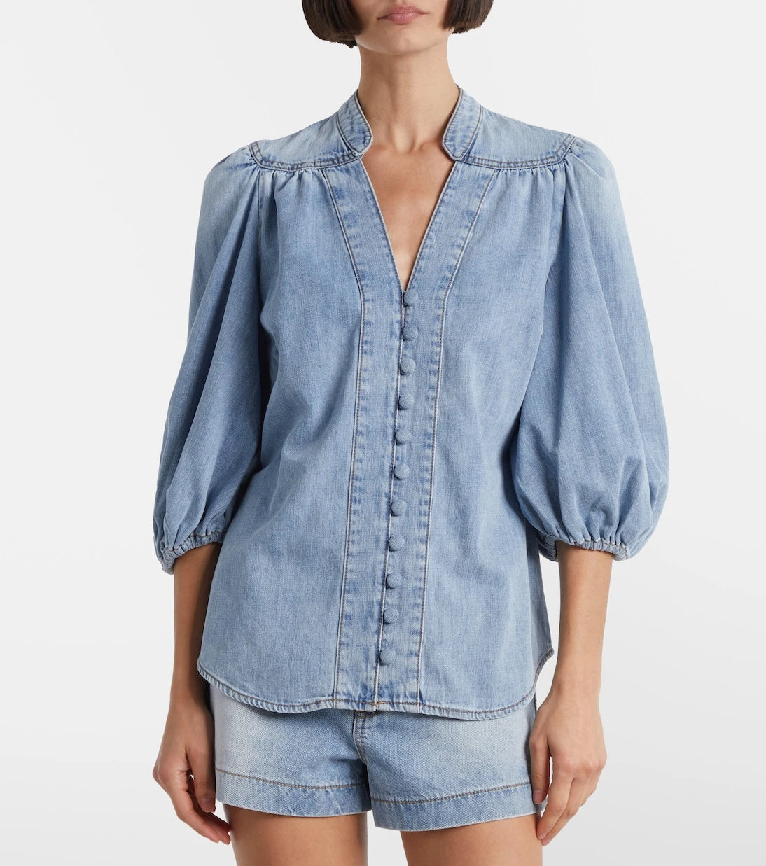 Zimmermann - Lucky denim blouse