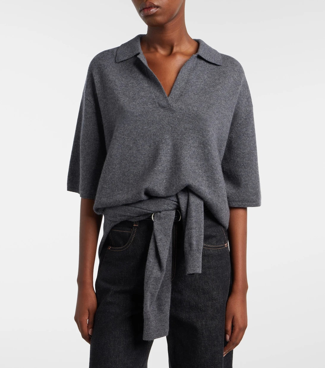 Lisa Yang - Neela cashmere polo sweater