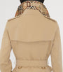 Burberry Gabardine Short Kensington Heritage Trench Coat