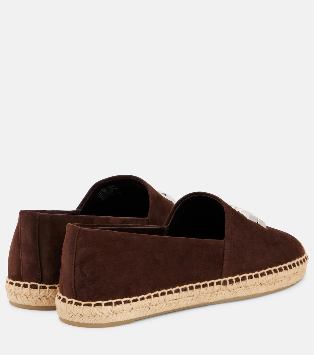 Tory Burch - Double T suede espadrilles