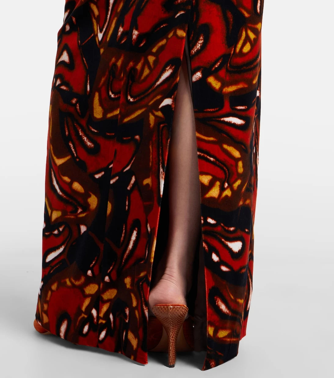 Dries Van Noten - Debant printed cotton-blend maxi dress