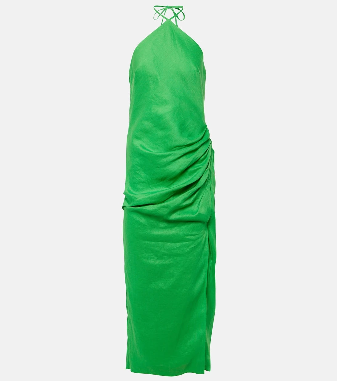 Simkhai - Hansel halterneck linen midi dress