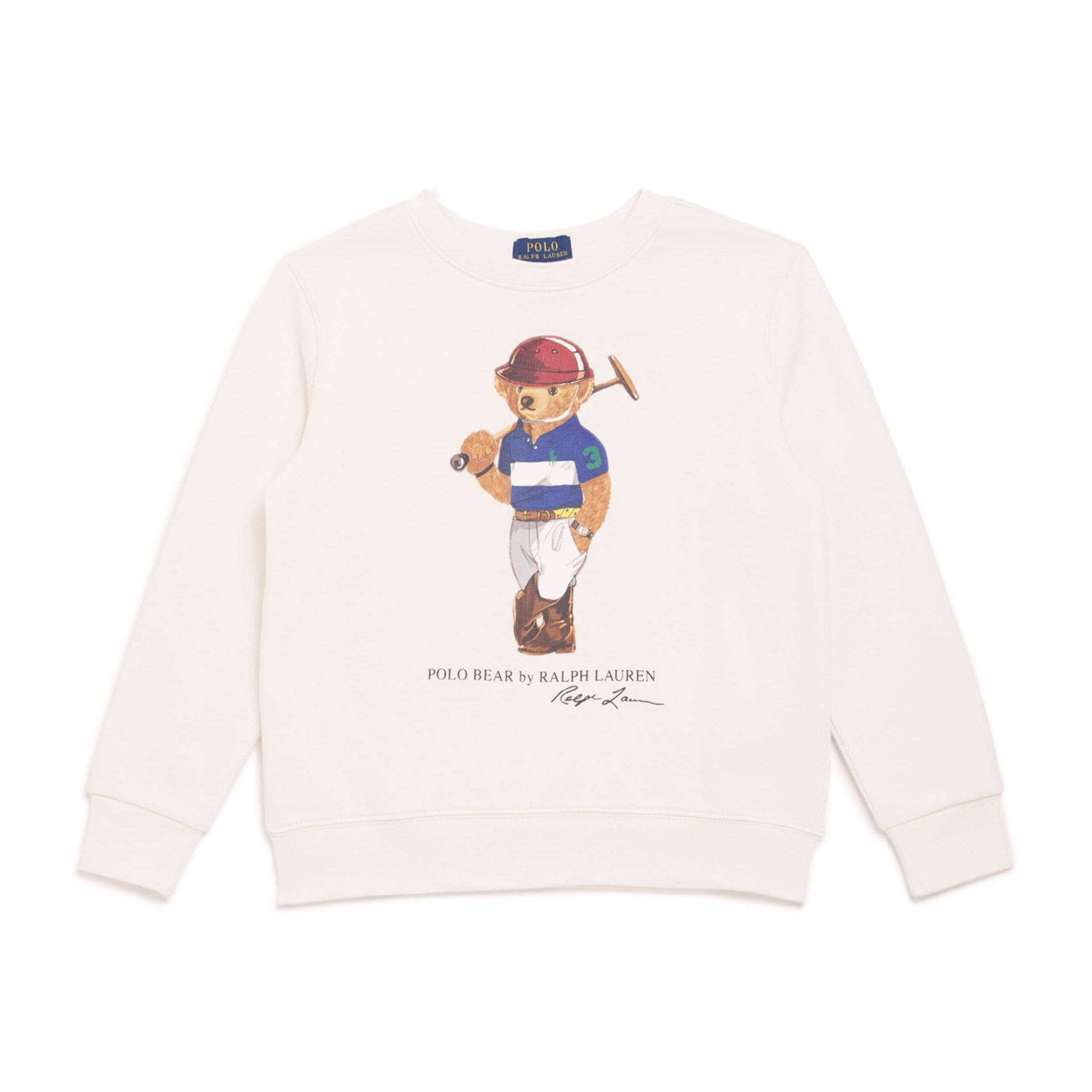 Ralph Lauren Kids Cotton Polo Bear Sweatshirt (2-7 Years)