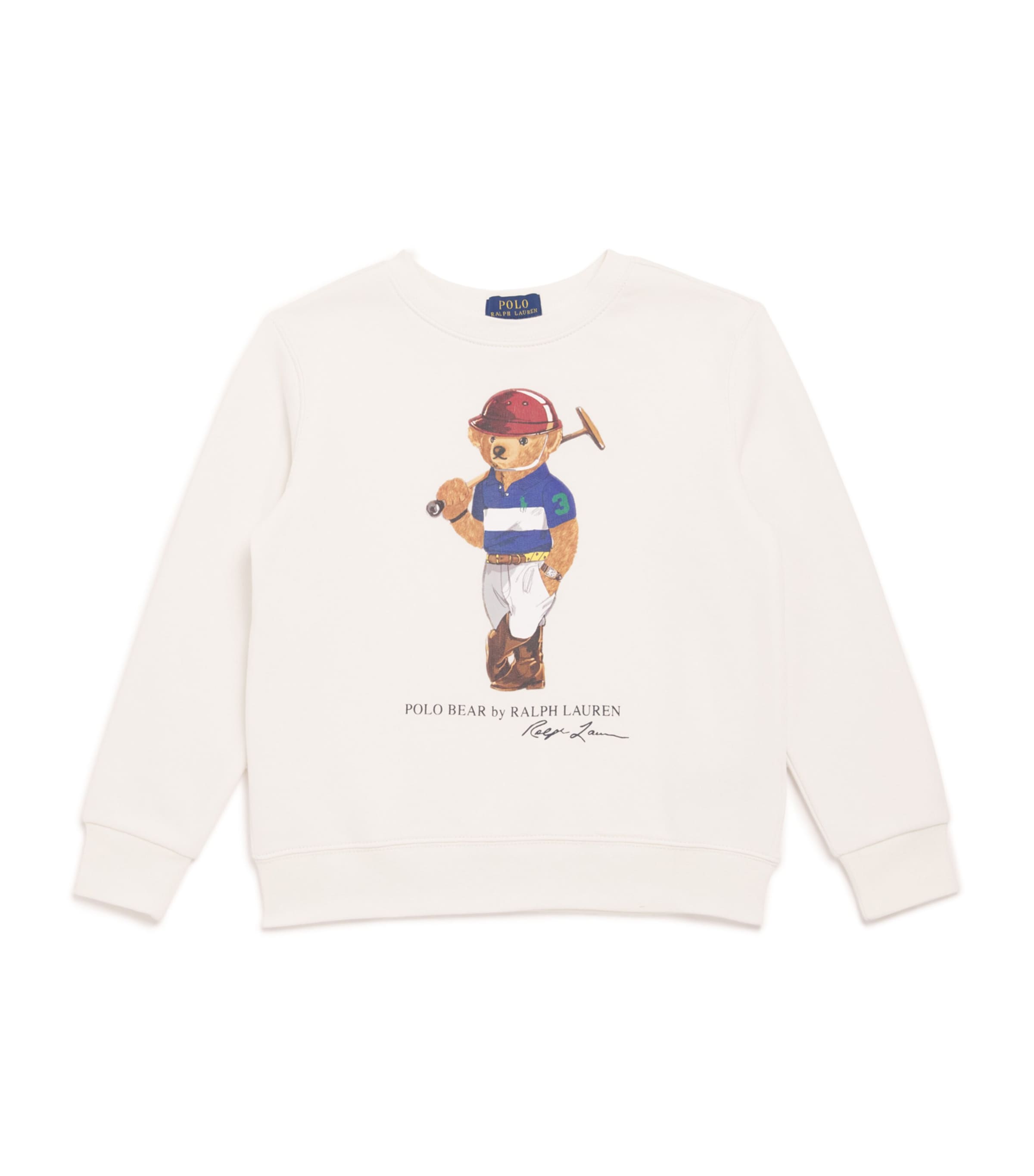 Ralph Lauren Kids Cotton Polo Bear Sweatshirt (2-7 Years)