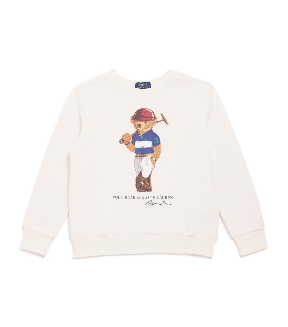 Ralph Lauren Kids Cotton Polo Bear Sweatshirt (6-14 Years)