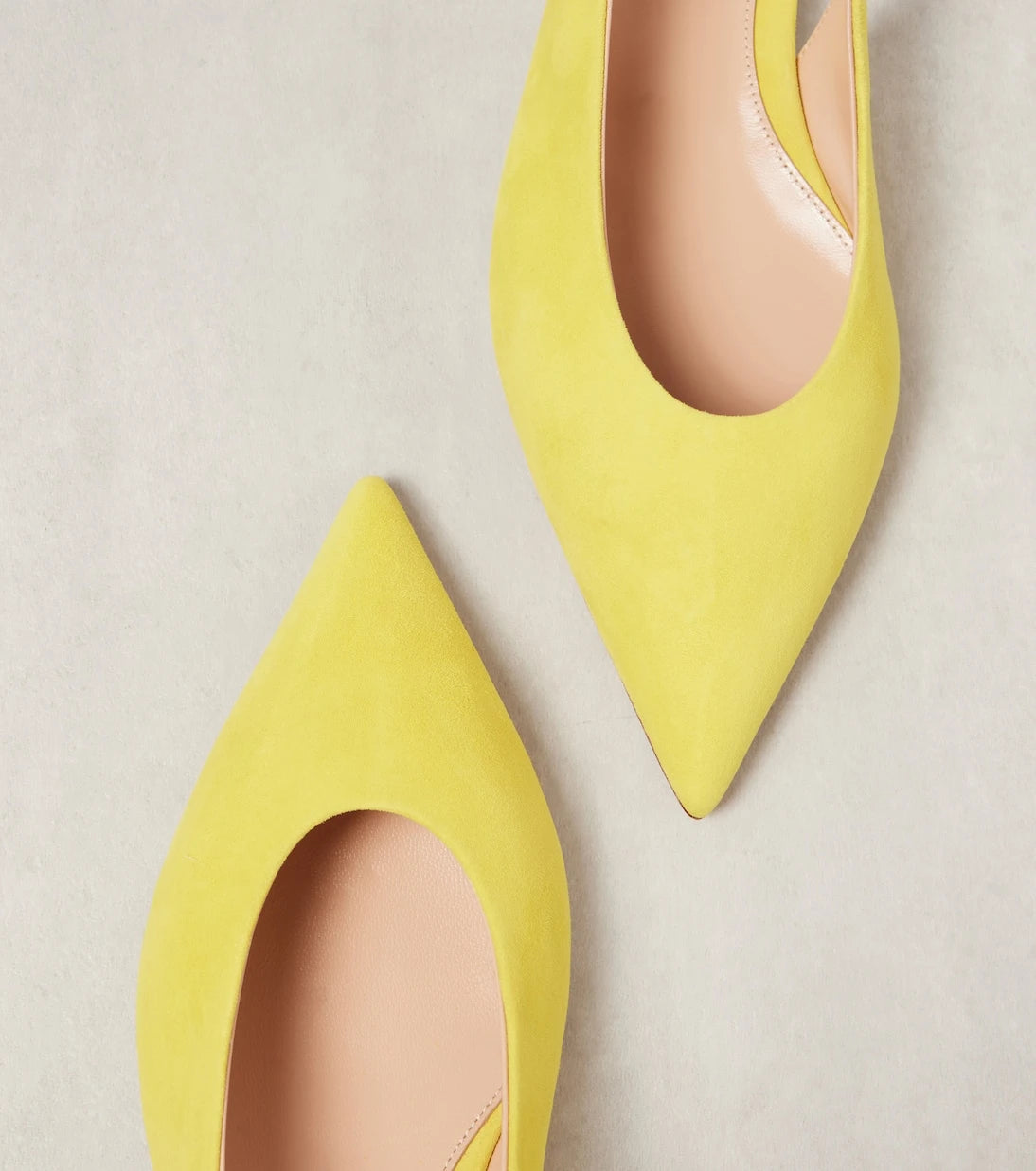 Gianvito Rossi - Suede slingback flats