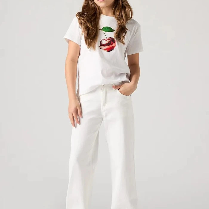 Детски дънки Levi's WIDE LEG JEANS