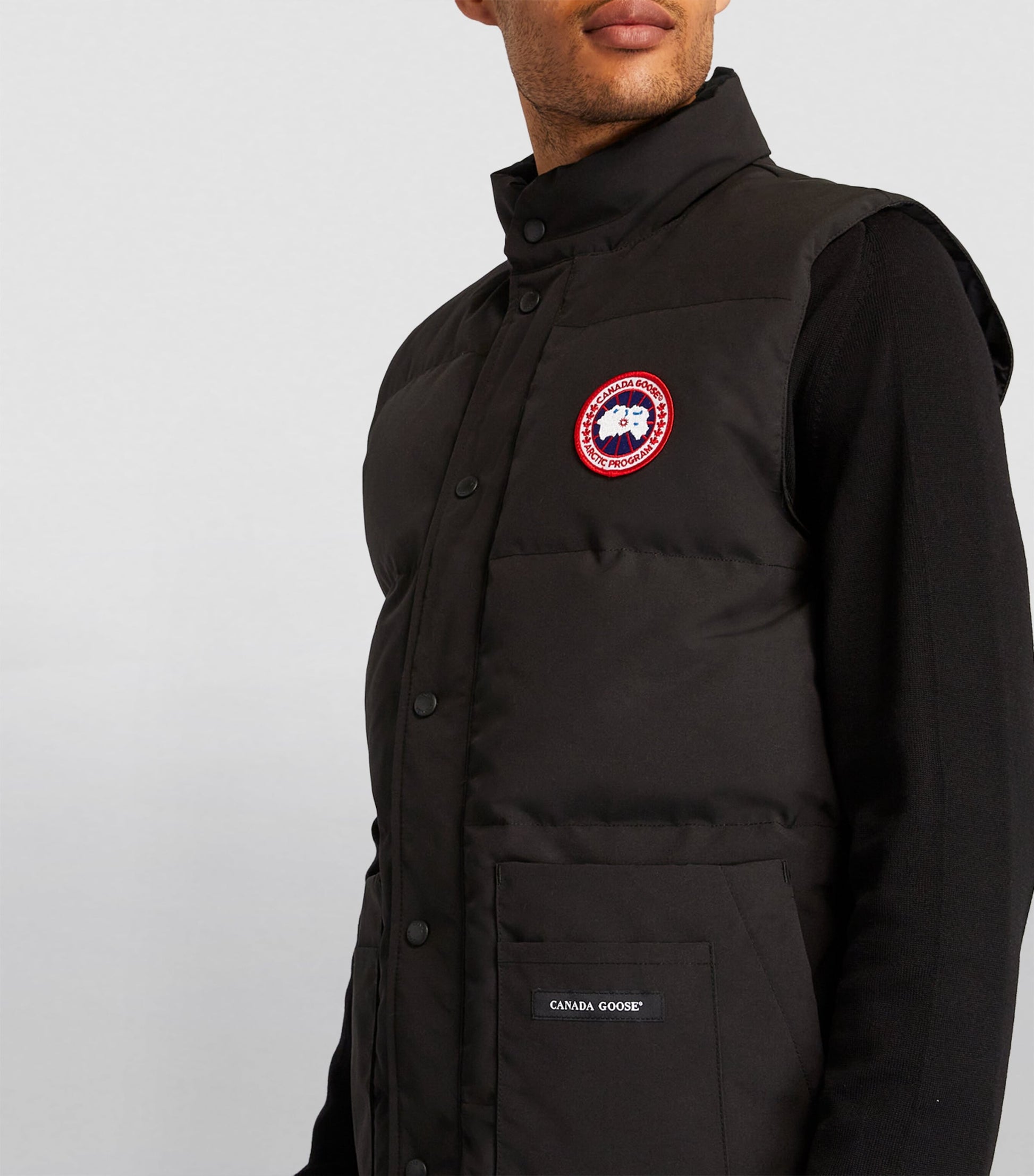 Canada Goose Black Freestyle Crew Gilet