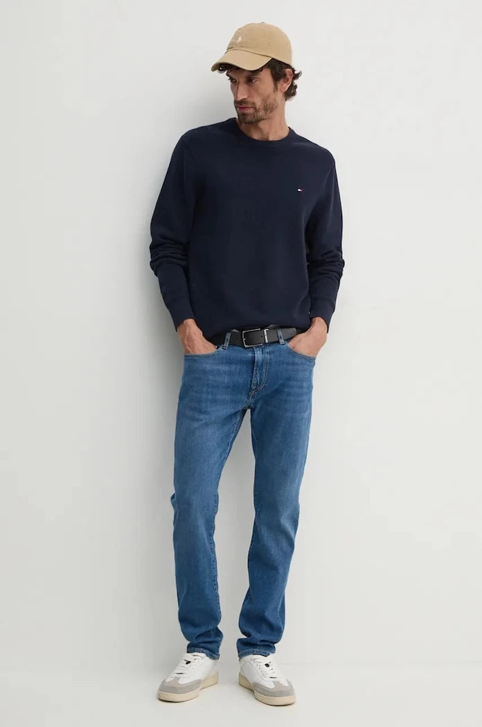 Tommy Hilfiger erkek pamuklu kazak