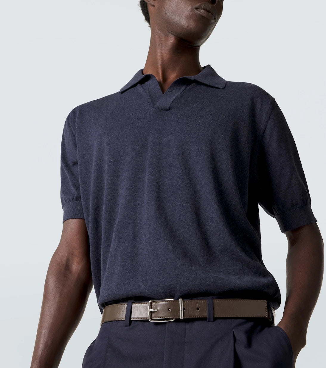 Lardini - Cotton polo shirt