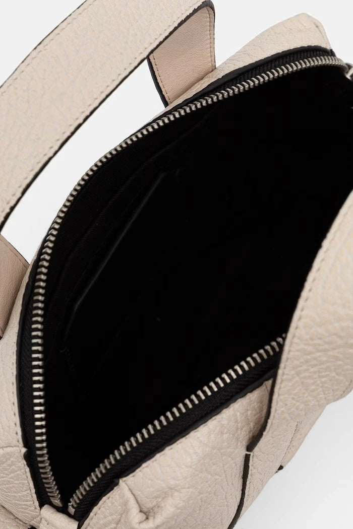 AllSaints чанта crossbody дамска от кожа ARES