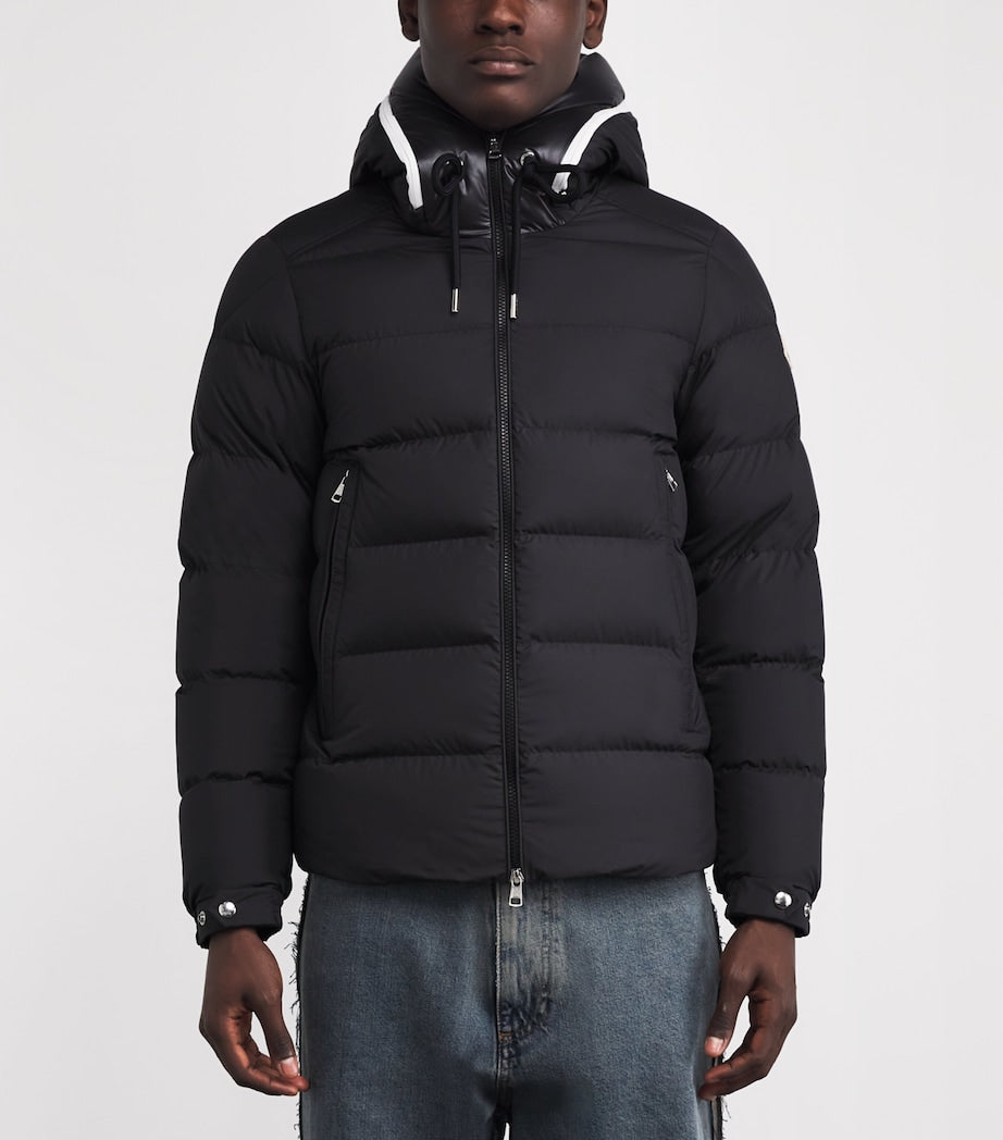 Moncler Black Down Cardere Puffer Jacket