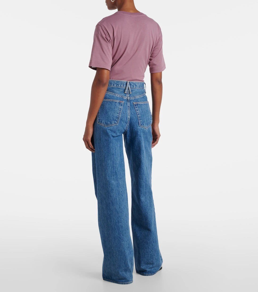 Slvrlake - Eva high-rise wide-leg jeans
