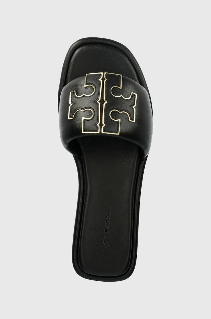 Кожени чехли Tory Burch Double T Sport Slide