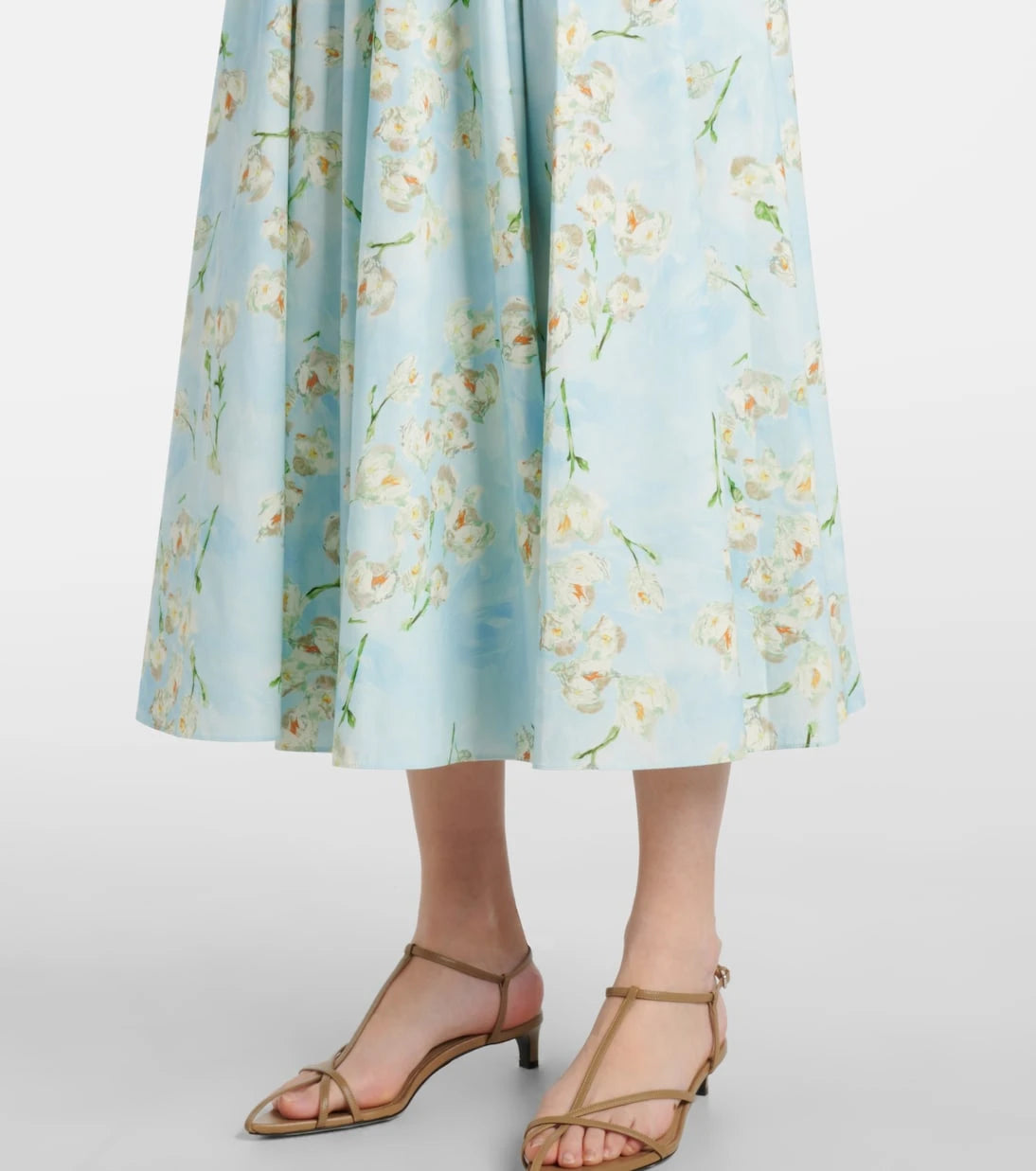 Emilia Wickstead - Mona floral cotton midi dress