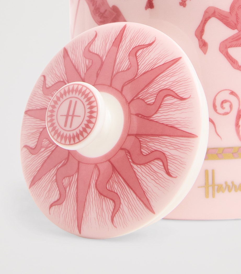 Harrods Fine China Menagerie Tea Caddy