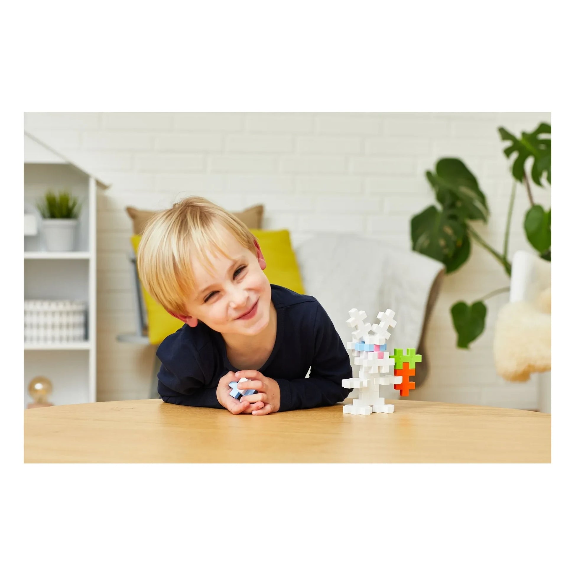 Plus-Plus - Rabbit tube - 15 pieces