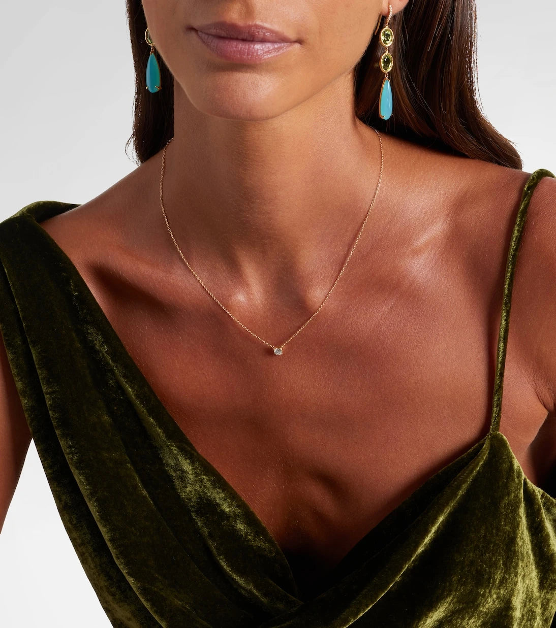 Stone and Strand - Essential 14kt gold necklace with diamonds