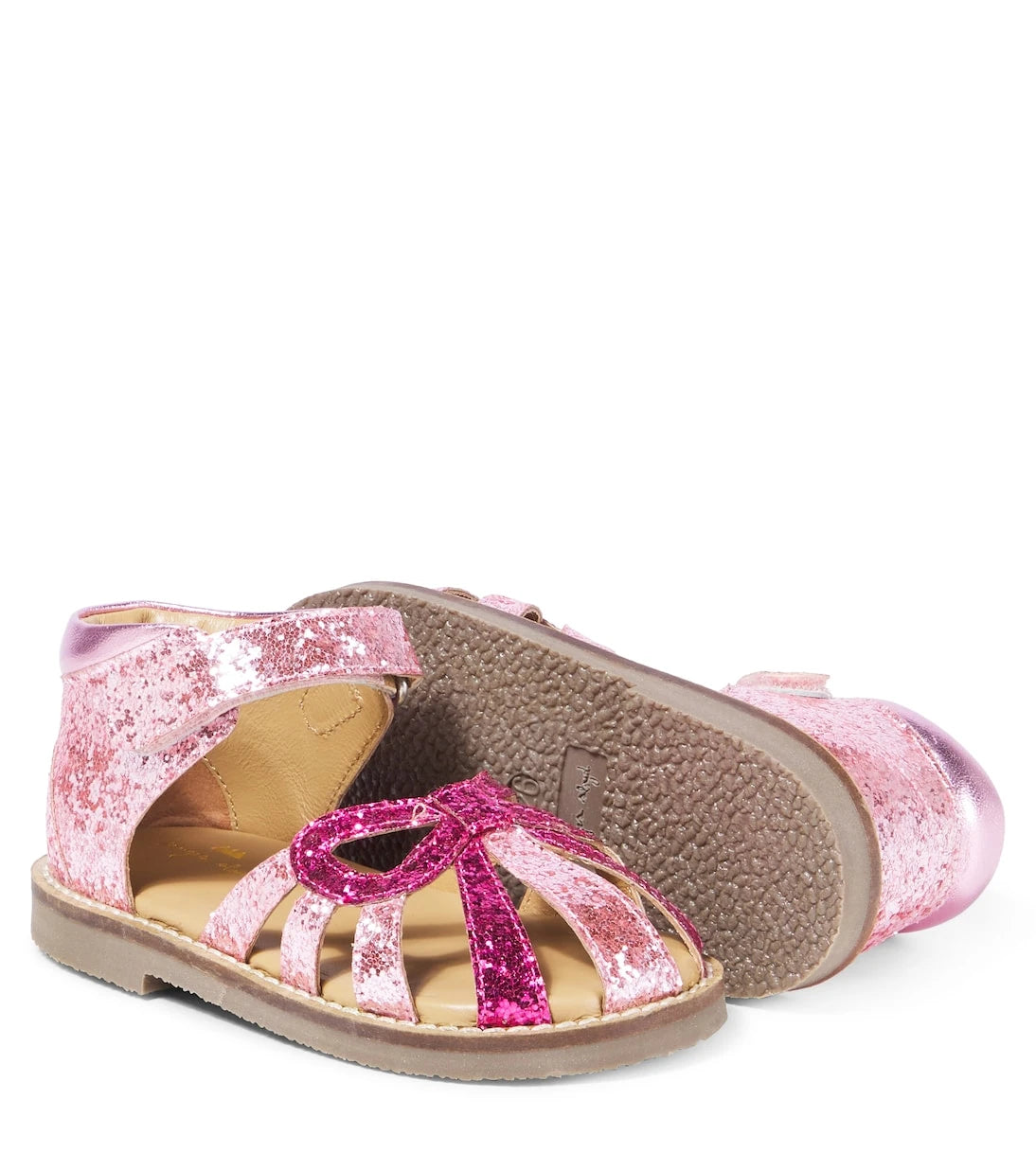 Konges Sløjd - Bow glitter sandals