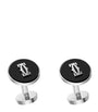 Sterling Silver Double C de Cartier Cufflinks