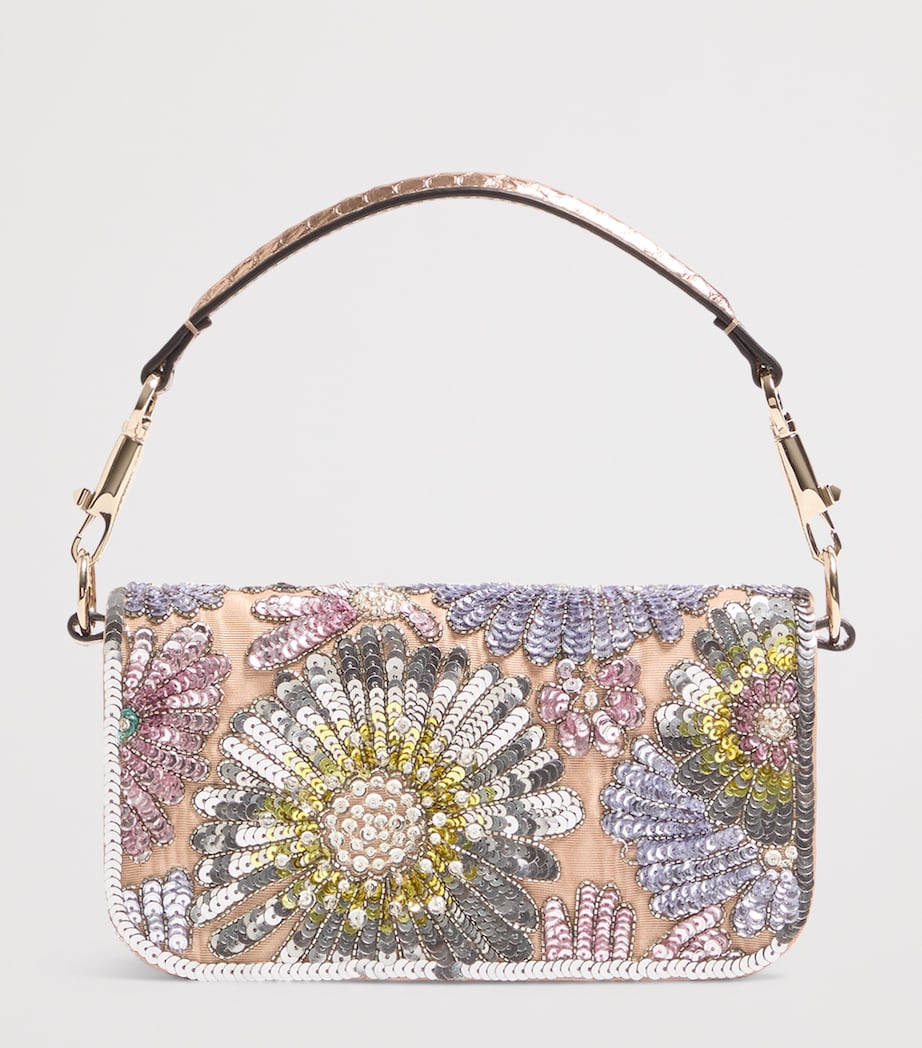 Small Sequinned Locò Shoulder Bag