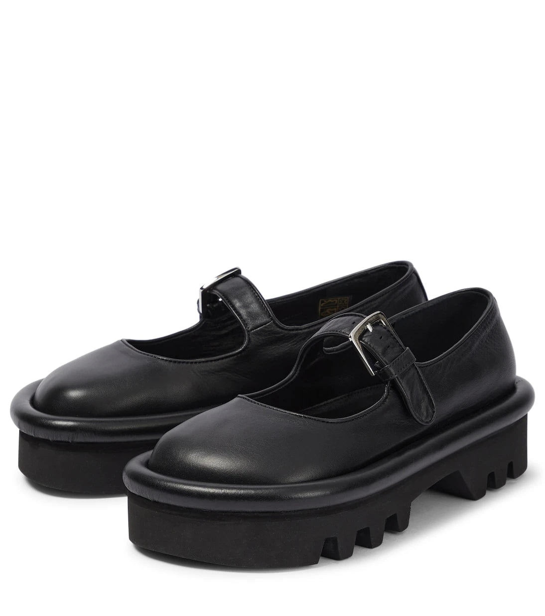 JW Anderson - Bumper-Tube leather loafers