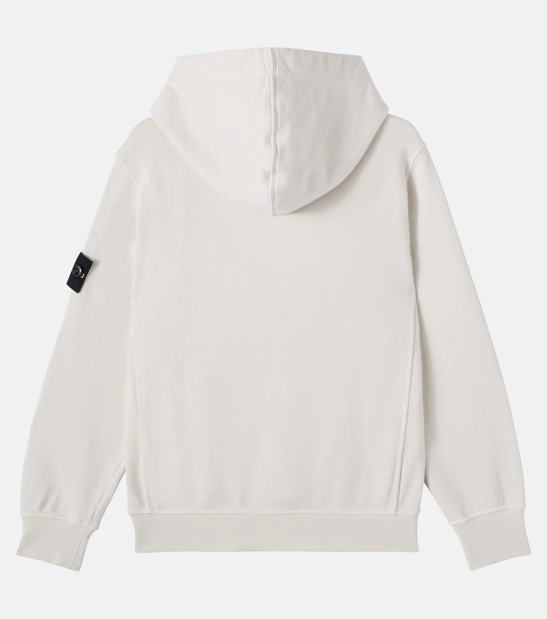 Stone Island Junior - Compass cotton jersey hoodie