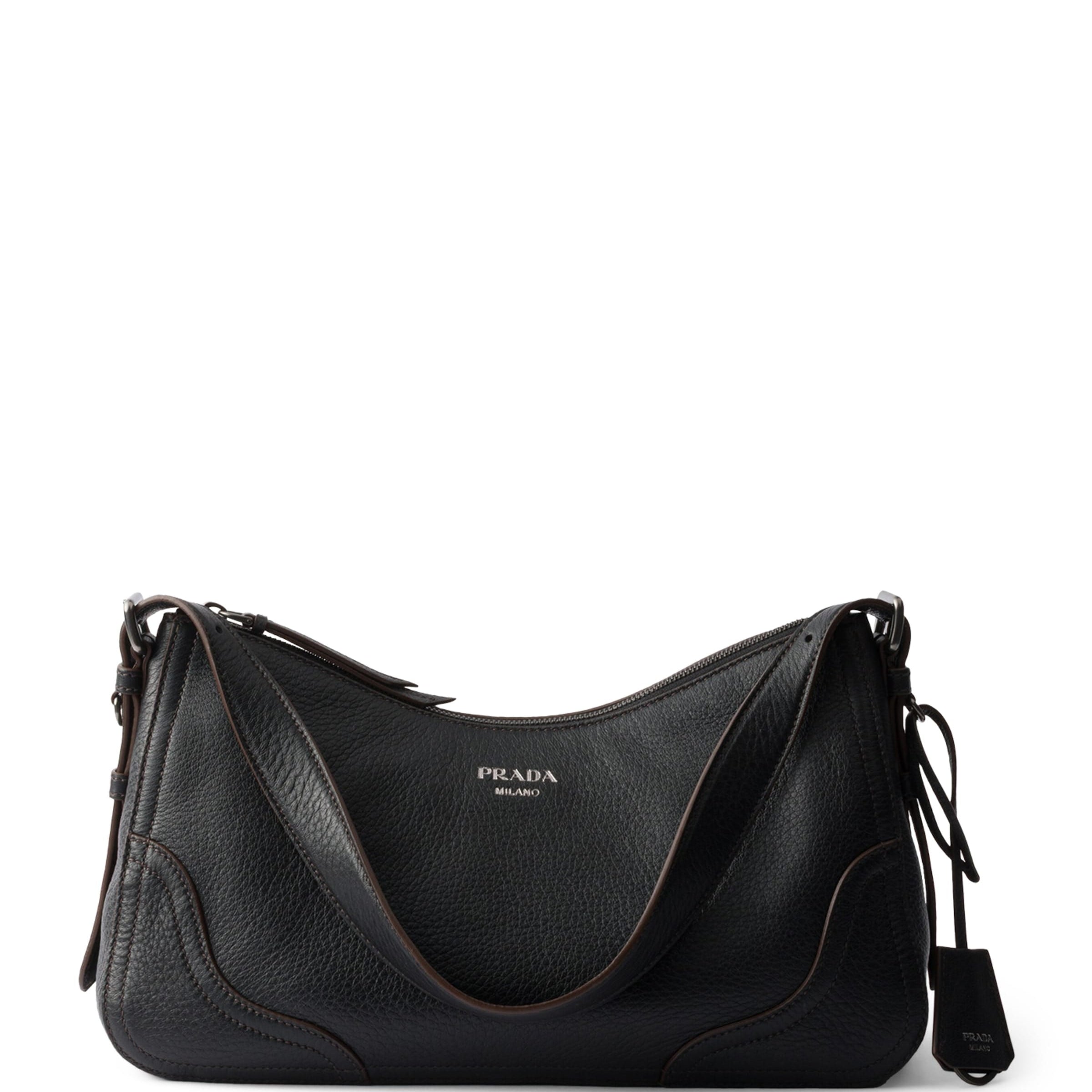 Large Leather Aimèe Shoulder Bag