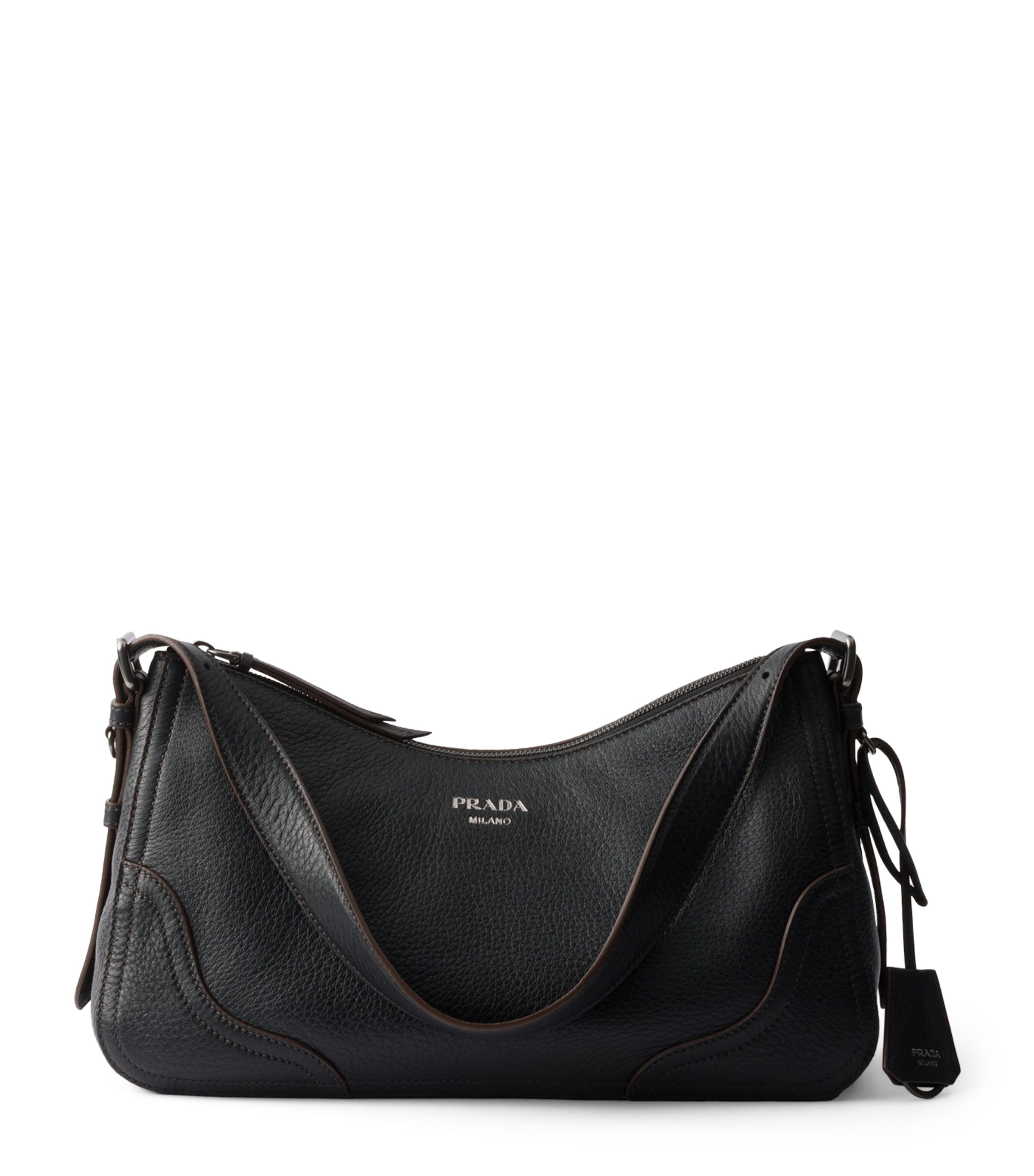 Large Leather Aimèe Shoulder Bag