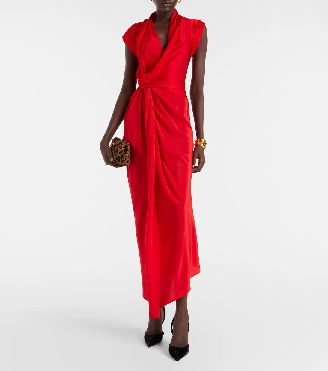 Amina Muaddi - Holli 95 velvet slingback pumps