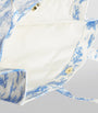 Blue Medium Toile Shopper Bag
