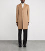 Pal Zileri Beige Wool-Cashmere Overcoat