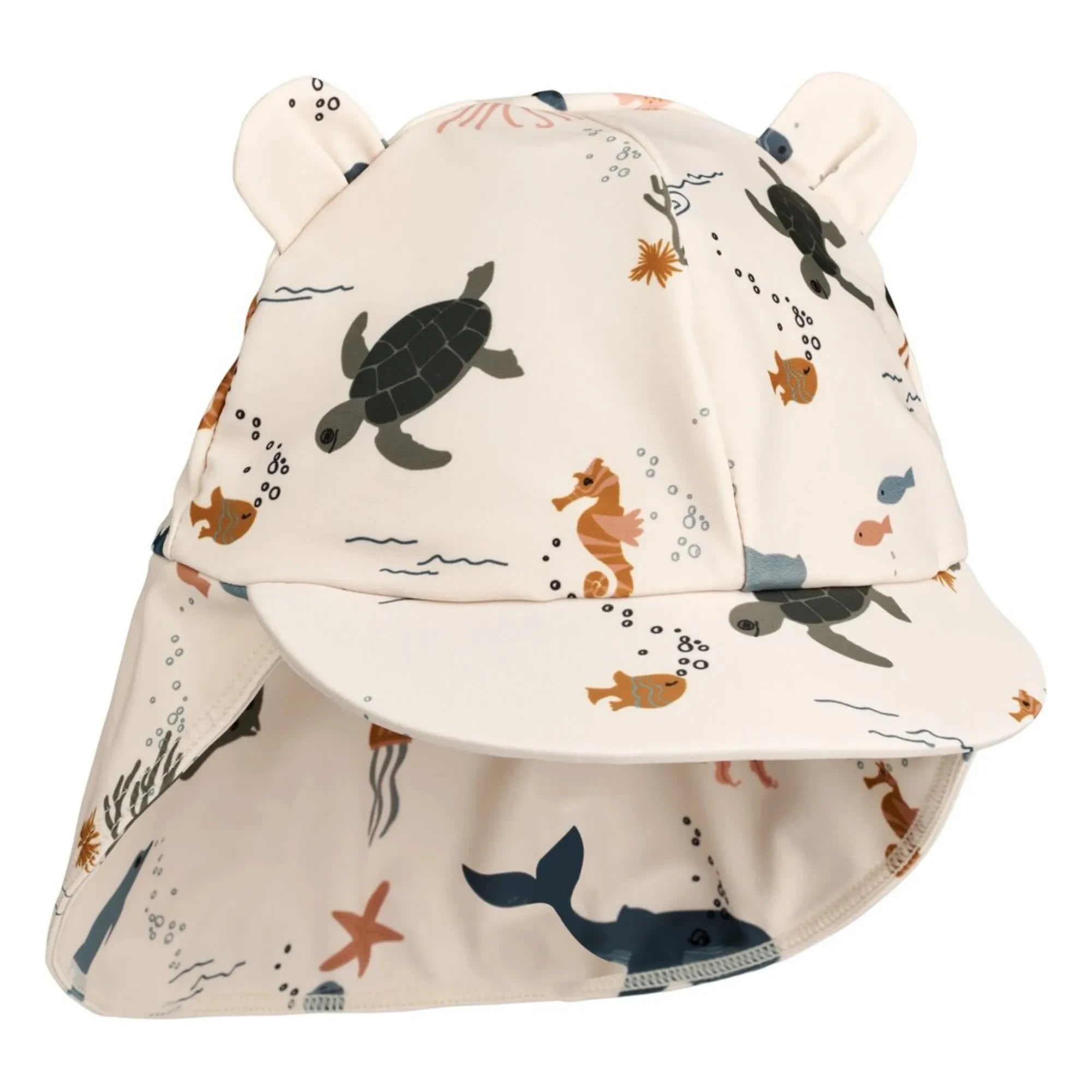 Liewood - Senia Recycled Material Anti-UV Cap | Sand