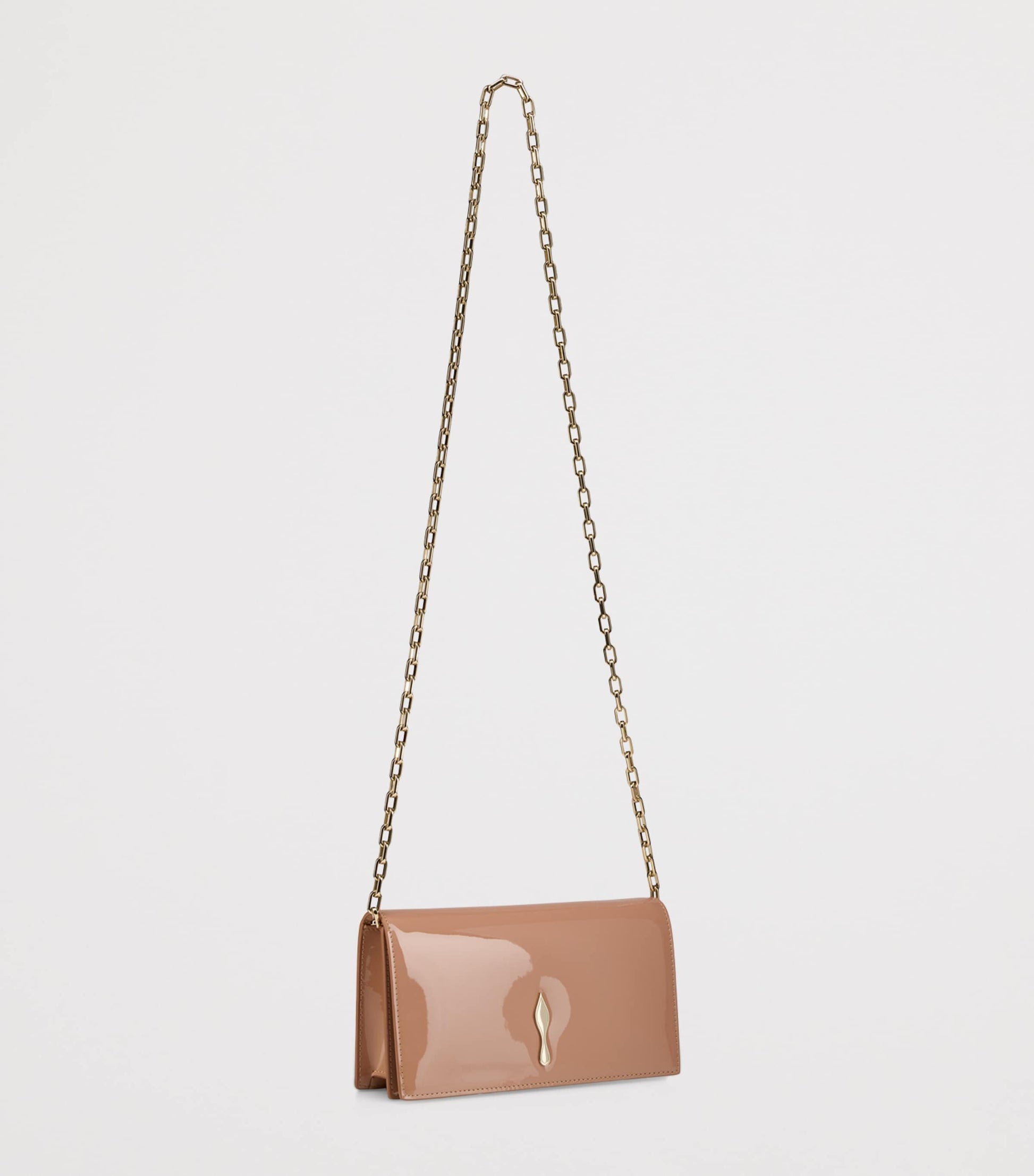 Bettina Patent Leather Clutch Bag