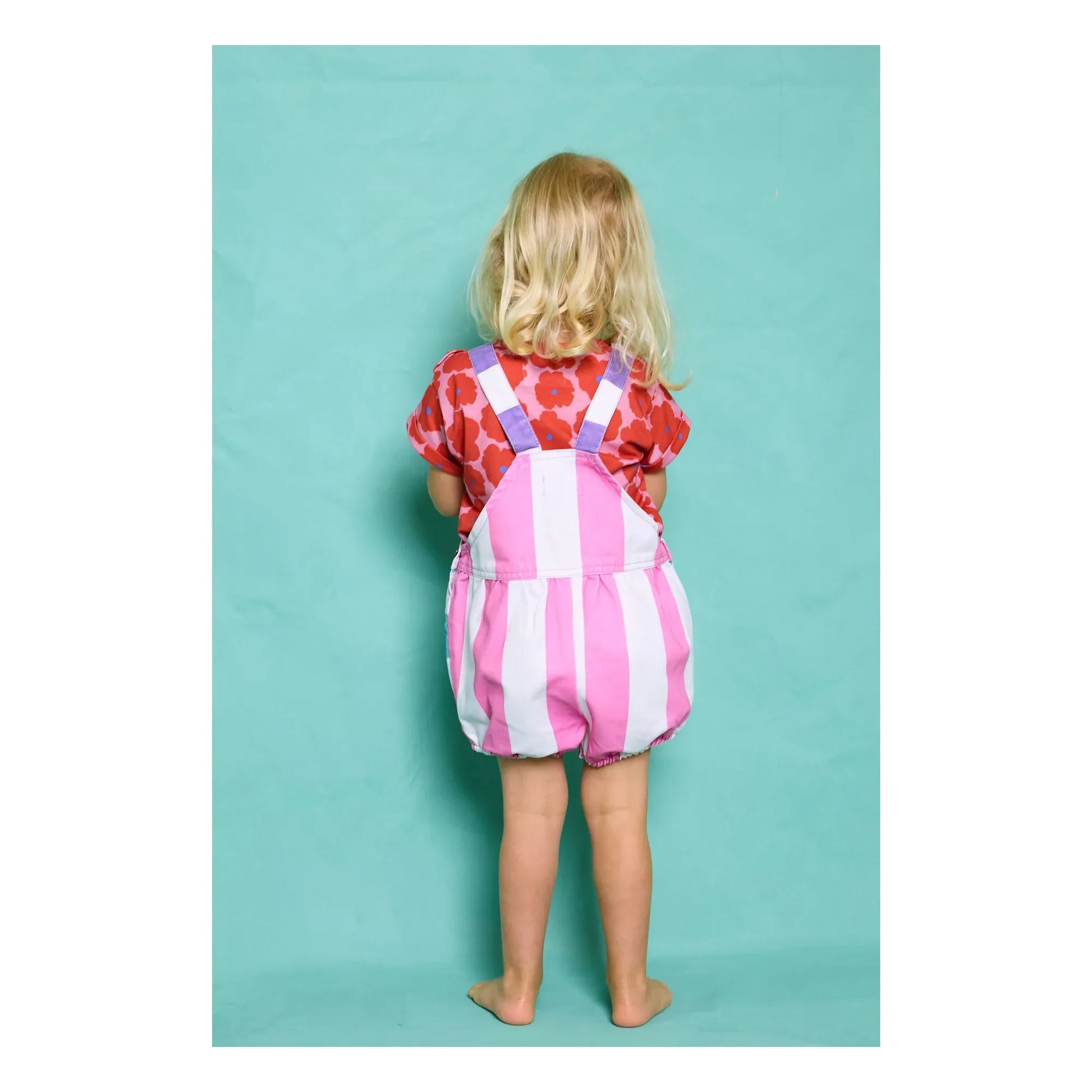 Favorite People - Amore Striped Playsuit | Pink