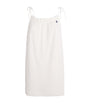 Polo Ralph Lauren Logo Terry Towelling Mini Dress White