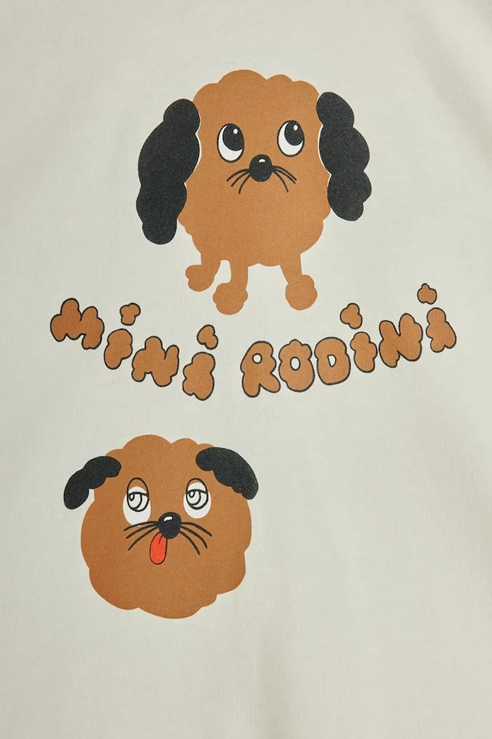 Детска памучна тениска Mini Rodini Doggie