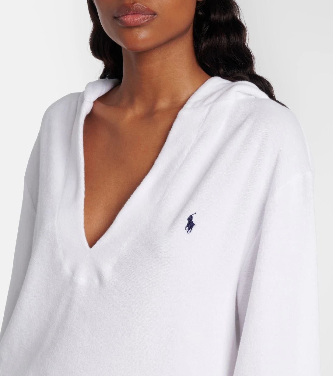 Polo Ralph Lauren - غطاء شاطئ من قماش تيري القطني