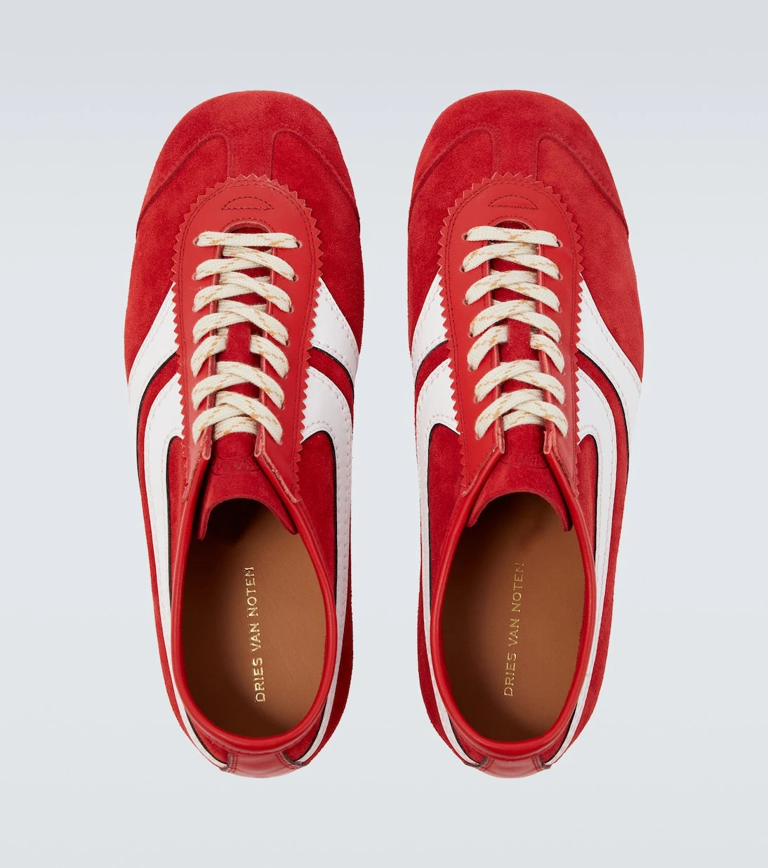 Dries Van Noten - Suede sneakers