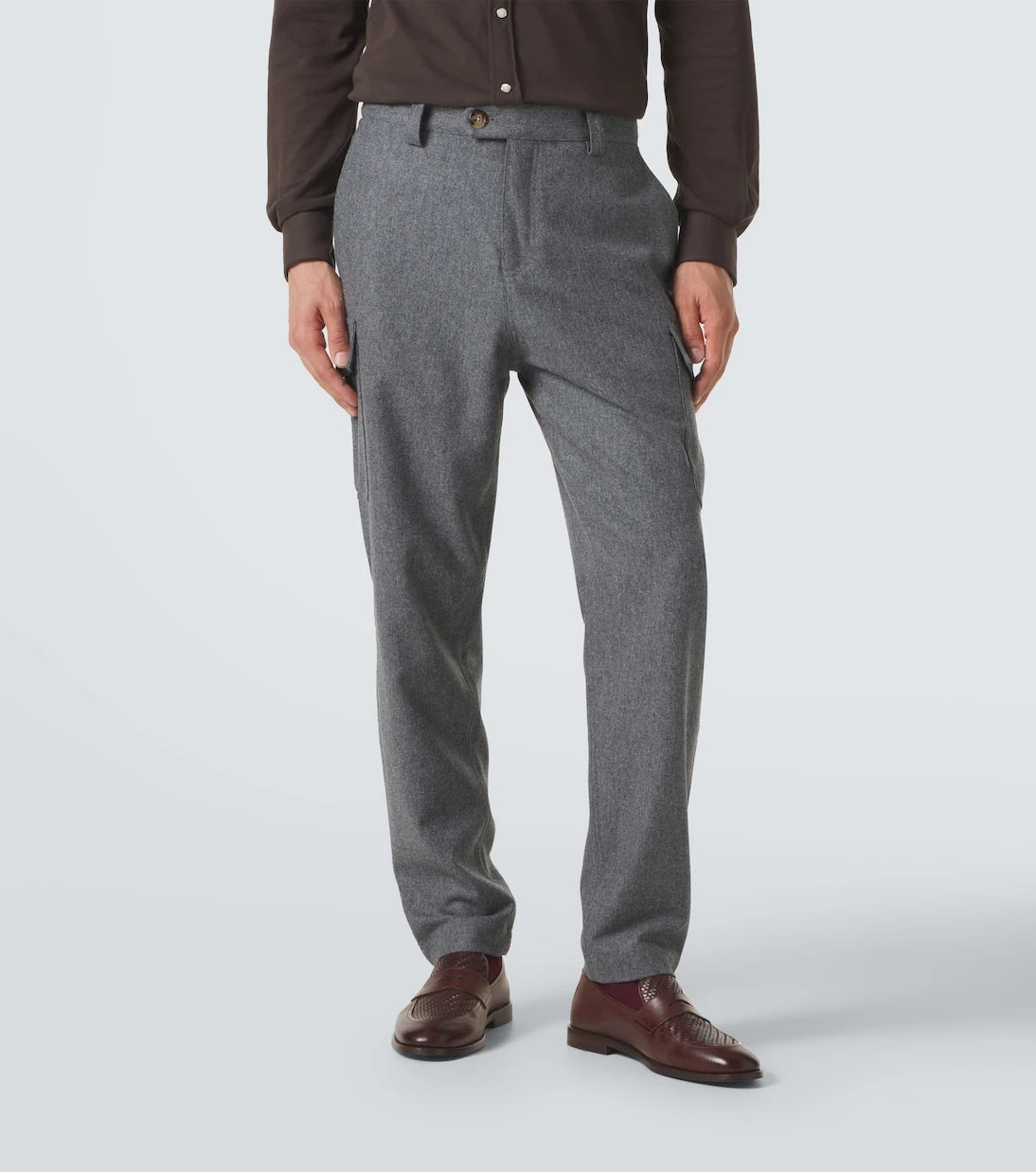 Brunello Cucinelli - Wool tapered pants