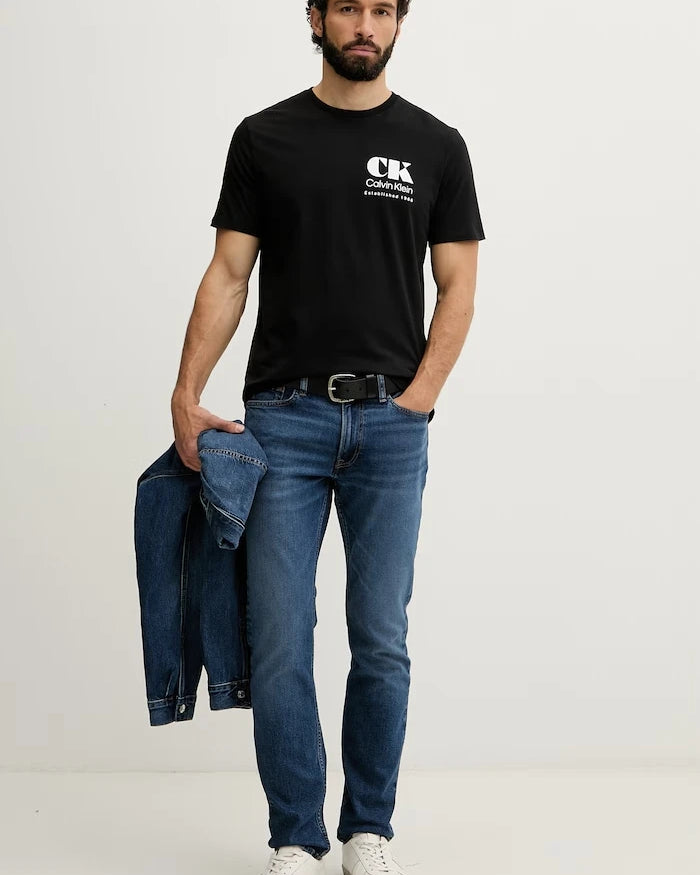 Calvin Klein Jeans erkek pamuklu tişört