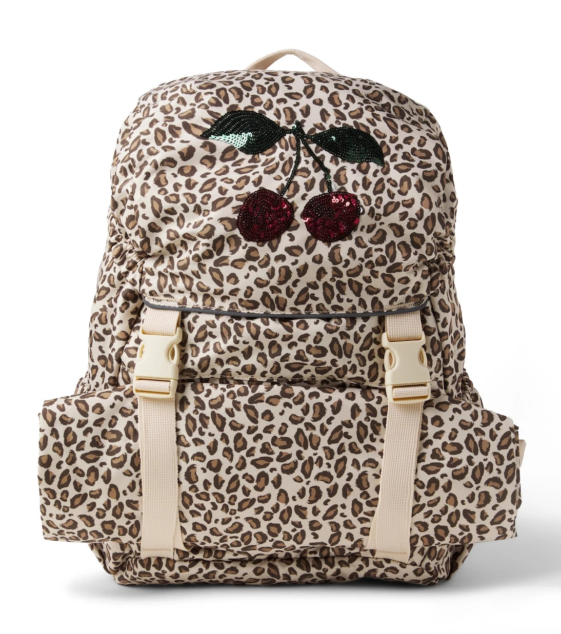 Konges Sløjd - Clover leopard-print sequined backpack