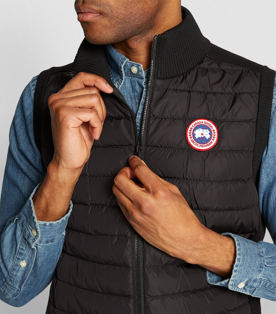 Canada Goose Black Hybridge Gilet