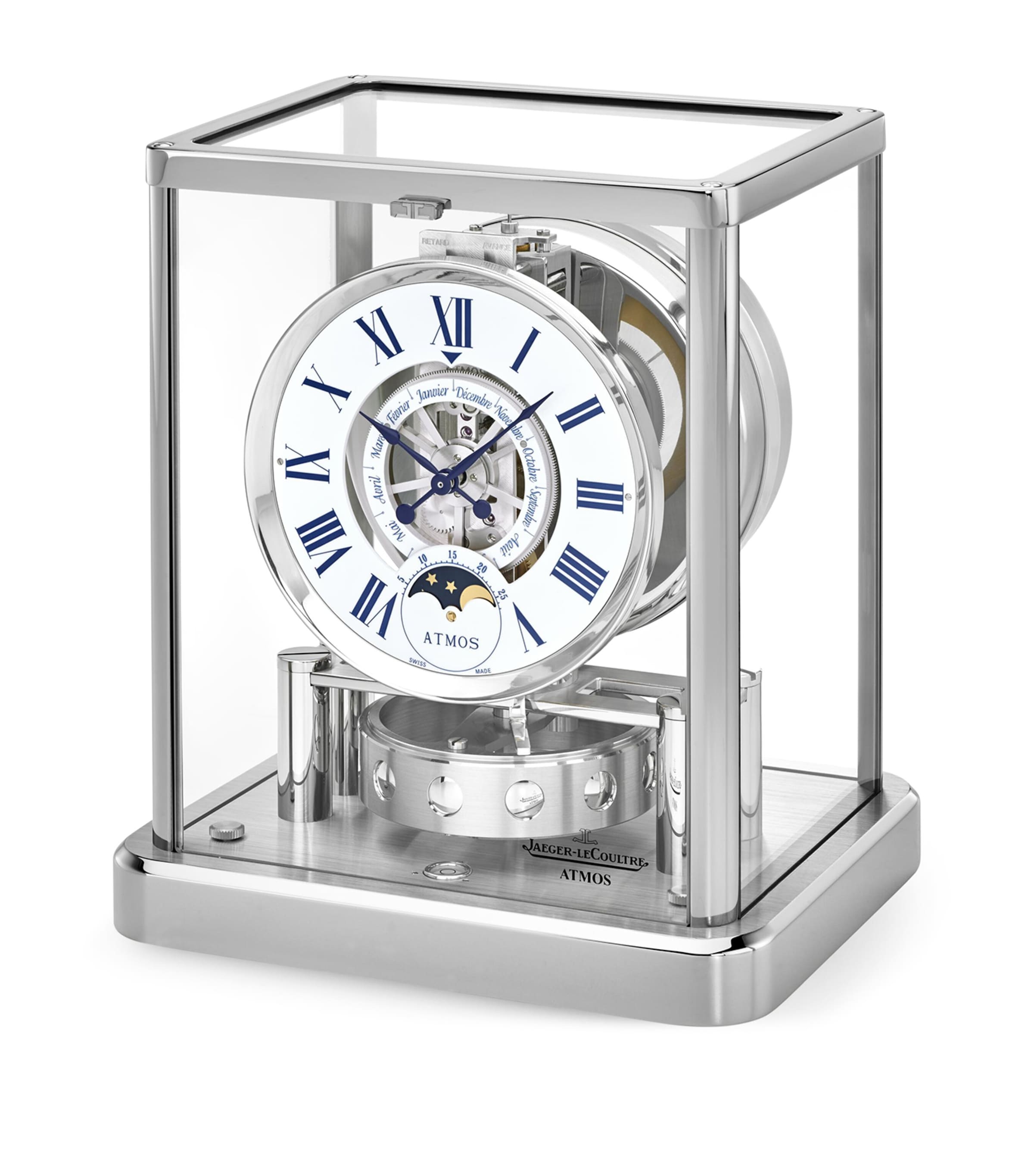 Atmos Classique Phases de Lune Clock