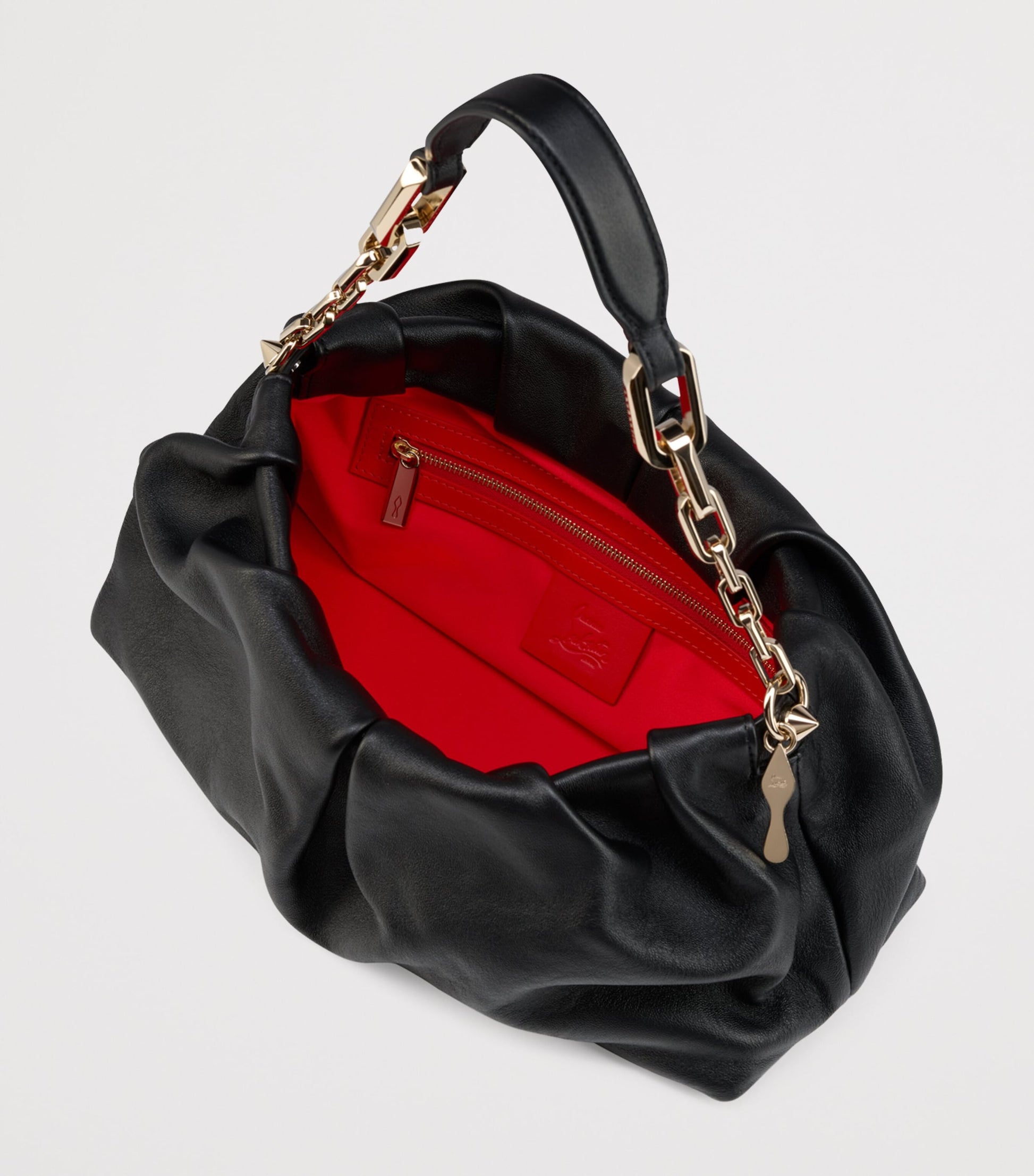 Christian Louboutin Eva Leather Shoulder Bag
