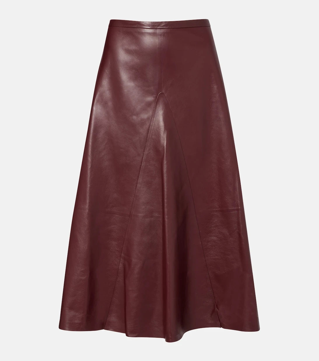 Fforme - Leather midi skirt