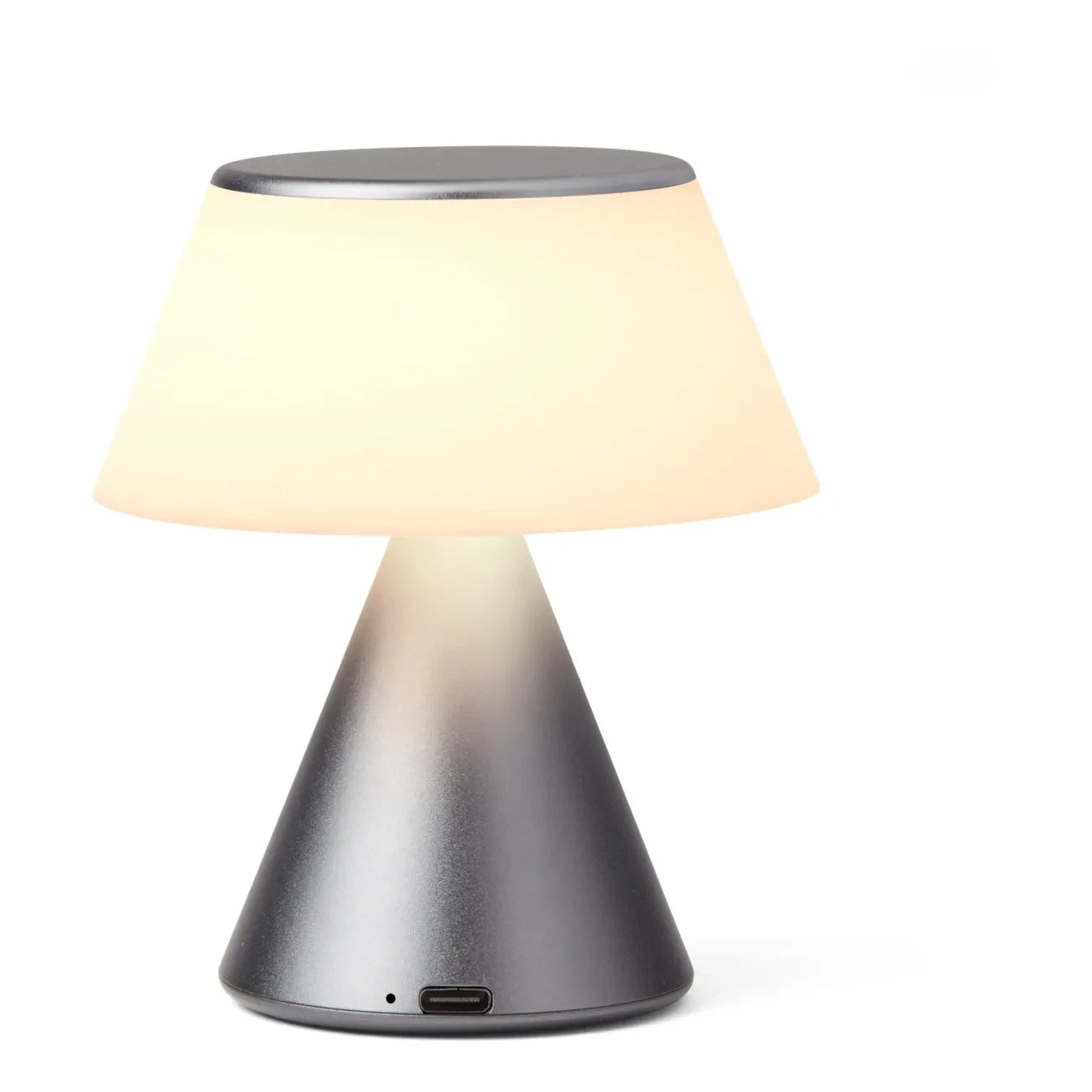 Lexon - Luma Portable LED Lamp | Steel Grey