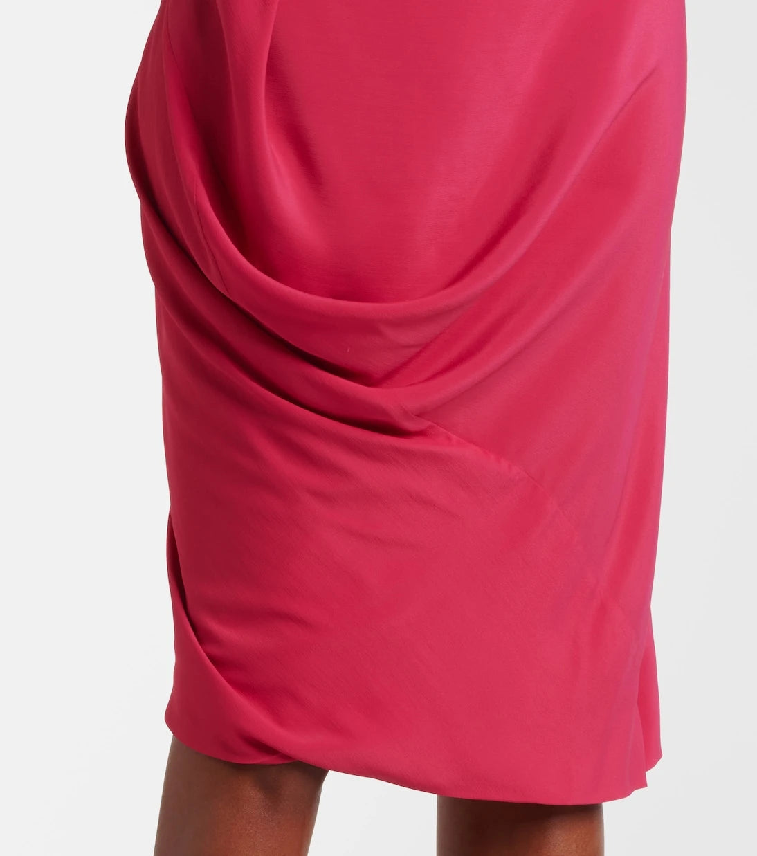 Vivienne Westwood - Fond draped midi dress