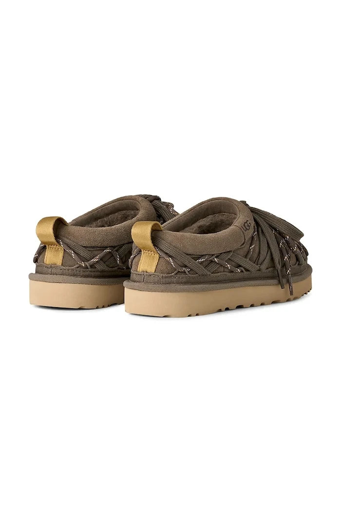 Велурени чехли UGG W Tasman Lace